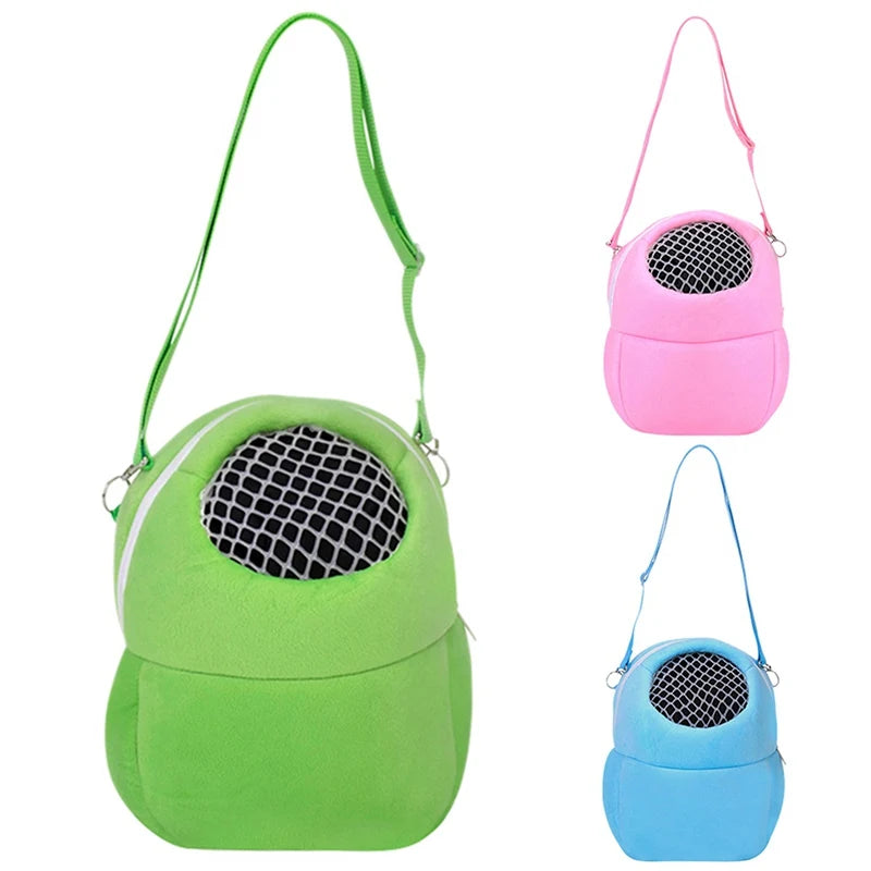 Portable Small Animal Carrier Bag for Travel - Fits Rats, Hamsters, Hedgehogs, Chinchillas, and Ferrets - Image 12