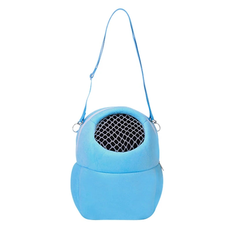 Portable Small Animal Carrier Bag for Travel - Fits Rats, Hamsters, Hedgehogs, Chinchillas, and Ferrets - Image 13